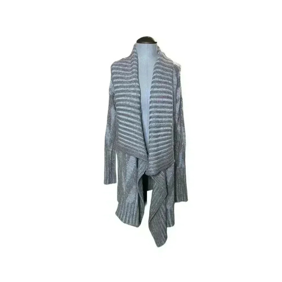 Staring at Stars Anthropologie Chunky Chevron Knit Cardigan Sweater Long S - Picture 1 of 7